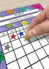 Teacher Created Resources Assorted Foil Stars Stickers Valu-Pak, Red, Blue, Gold, Green, Silver (6644)