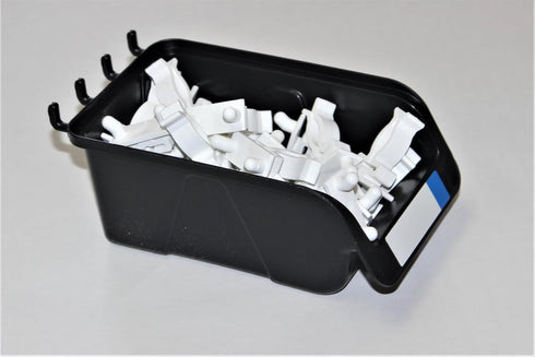 WallPeg Pegboard Bin Kit - PB-3, Craft Organizer Tool Storage Bins for Workbench Accessories