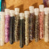 50 Pcs Clear Plastic Test Tubes with Rack - 16x100mm (10ml) Test Tubes with Caps for Scientific Experiments and Decor