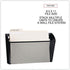 Universal UNV20026 14 in. x 3.1 in. x 8.2 in. Metal Mesh Wall Letter File - Black