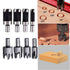 Eagles 14-pack Woodworking Tool Set, 8PCS 5/8" 1/2" 3/8" 1/4" Carbon Steel Wood Plug Cutter Drill Bit Set and 6pcs 1/4" Hex Shank HSS 5 Flute 90 Degree Countersink Drill Bits
