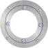 ChiweiJ (4 inches*H8.5MM) Heavy Duty Aluminium Alloy Rotating Bearing Plate, Round Table Turntable for Dining Cake