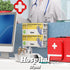 L Size Gloves Box Holder, Wire Rack Dispenser for Gloves, Tissues, Paper Towels - Medium, Holds 2 Boxes