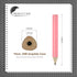 Short Triangular Fat Pencils for Kids, 3.5 Inch Fat Pencils for Writing and Drawing, Pack of 7 with Eraser Sharpener