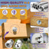 ZerDans M6-1.0mm 40Pcs 18-8 (304) Acorn Cap Nuts, Metric Hex Acorn Nuts Stainless Steel Caps for Indoor Outdoor Bolt
