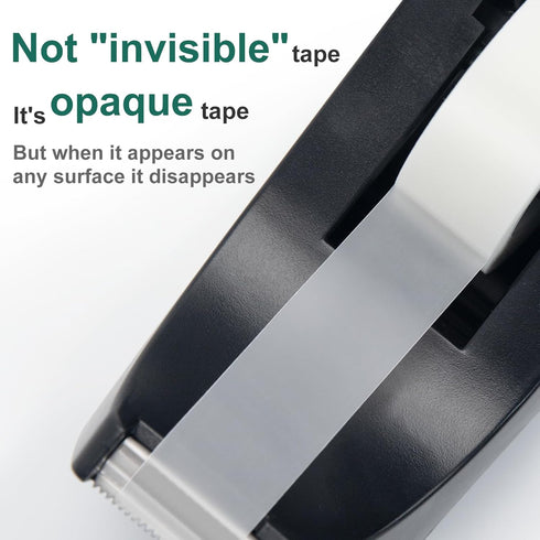 OWLKELA 6 Rolls Matte & Glossy Tape Refills - Invisible, Translucent, All-Purpose for Office, Home, School