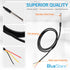 BlueStars Waterproof Digital DS18B20 Temperature Sensor Pack of 5, 1m/39.37 inch, -55°C to 125°C for Arduino