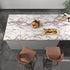 VIOPVERY White Marble Wallpaper Peel and Stick 15.7"x197" White Wall Paper Pull and Stick Contact Paper for Countertops Waterproof Self-Adhesive Marble Contact Paper for Kitchen Desk Cabinet Decor by VIOPVERY