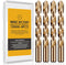Metric 4Pcs M35 Cobalt Drill Bit Set, 13mm HSS Cobalt Jobber Bits for Hardened Metals and Plastics
