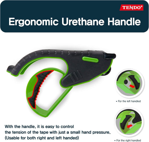 Heavy Duty Shipping Tape Dispenser: TENDO° Essential Line, Eco-Friendly 2’’ Master Piece Dispenser