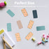 SISABAMA 30 2.36"x1.18" Pcs Adhesive Metal Plates for Magnetic Mounts Rectangular Steel Strips with Adhesive Backing