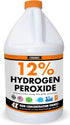 Hydrogen Peroxide 12 Percent Food Grade, 4X Concentrated Solution, 1 Gallon for Home & Kitchen Cleaning