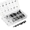 NEIKO 50484A Internal Hex Allen Set Screw Assortment Kit, 200-Piece Set, Coarse and Fine Thread