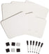 U Brands Single-Sided Dry-Erase Lap Board Value Pack, 9 X 12 Inches for Classroom