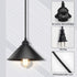 LYOOWNG Plug in Pendant Light, Industrial Hanging Light with Plugin Cord On/Off Switch, Farmhouse Pendant Lights