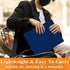 Two Pocket Folders, 50 Pack Blue File Folders with Pockets for Letter Size Paper, Thick Paper for School, Office,