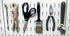 Wall Control Slotted Metal Pegboard Hooks Pack - Standard Hook - White for Pegboard and Tool Board
