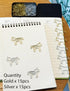 Cute Horse Paper Clips, 30PCS Animal Shaped Page Markers for Office School Supplies