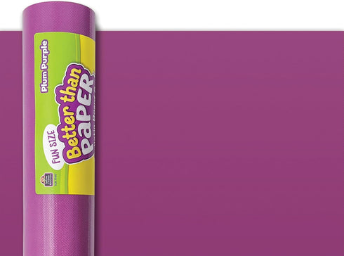 Teacher Created Resources Fun Size Better Than Paper Bulletin Board Roll, 18" x 12', Plum Purple