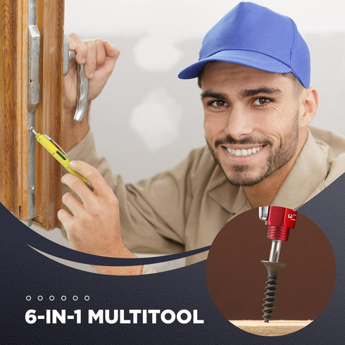 24 6 1 Pcs Multitool Pen in Screwdriver Pen Gadget Stocking Stuffers Christmas Gifts for Dad Multitool Pen with Touch