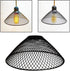 KiBcsLic 20cmx9cm Industrial Enamel Pendant Lamp Shade Green DIY Decorative Fine Craftsmanship for Table Lamp Wall Lamp