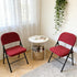 Daunkang 2Pcs Armless Set 1 Folding Chair Cover Stretch Split Office Computer Chairs Slipcovers Jacquard Foldable Desk