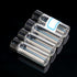 10PCS 4ml Clear Glass Vials with Screw Caps and PE pad, Leak-Proof Liquid Storage Empty Vials with Droppers
