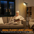 4-in-1 LED Floor Lamp with Detachable Magnetic Head - Adjustable Height Standing Lamp & Table Lamp, Portable Night