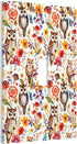Sturin 1 3X5 Cute Owl Flowers Wall Plate Light Switch Cover Gang Single Toggle Toggle Switch Art Plates