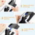 Heavy Duty Poly Bag Sealer Tape Machine, Steel Bag Sealing Dispenser for Fruits, Greens & Meat Packaging