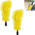 2 PCS Gutter Cleaning Brush, Roofing Tool for Rain Gutter Guard Cleaner, Interface Diameter 0.87 Inch