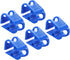PATIKIL 5Pcs Plastic Tube Tubing Clamps, Adjustable 1/4" - 1/2" Tube OD Hose Clamp Clip for Laboratory Pinch Valve, Blue