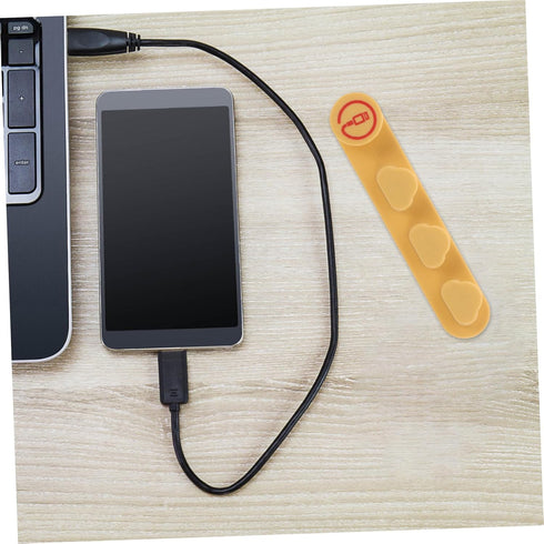 PLAFOPE Charging Cable Holder Wire Holders for Cords Desk Cable Management Cord Clips Nightstand Organizer