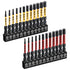 Impact Hex Head Allen Wrench Drill Bit Set, 24PCS, 2-inch (Metric &