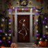 Zimati 16 30 3D 8 Halloween Lights Decorations, FT LED Waterproof Pumpkin Bat Ghost Battery Operated String Lights