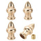 PATIKIL 36 x 20mm Lamp Finials Caps Knob, 4 Set Solid Lamp Shade