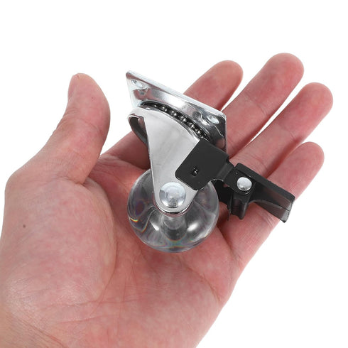 4pcs Hemobllo Swivel Casters for Furniture Caster Wheels for Cabinets Swivel Wheel for Tables Sofa Bedside Display