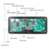Mp3 MP3 Decoding Board, Decoder Board Audio Decoding Module ABS Audio Receiver Board Digital Amplifier Board Player
