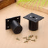 8pcs 5cm MAGICLULU Aluminum Alloy Adjustable Furniture Replacement Legs for Cabinet Sofa Tv Stand, Height Furniture