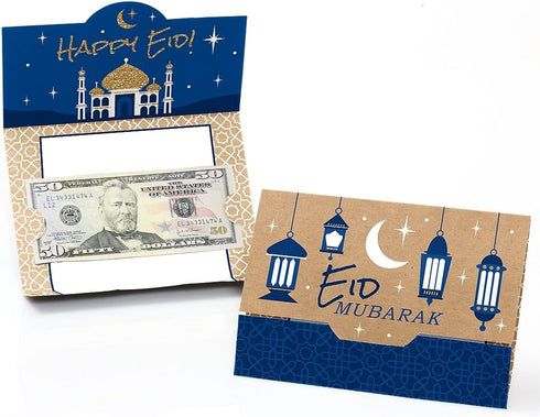 Big Dot of Happiness Ramadan - Eid Mubarak Money And Gift Card