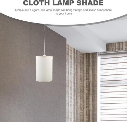 E27 SEWACC Table Lampshades - Square Decorative Iron Frame Shades for Table and Floor Lamps - Replace Bedside