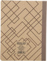 Mintra 100% Recycled Notebooks, Comp Book (7.5in x 9.75in), Design Set 3pk