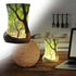 6.3'' Forest Nature-Inspired Vintage Lantern Table Lamp for Bedrooms, Branches Night Light, Small Farmhouse Rustic End
