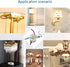 Rooyar 15cm 3-Wire Upgraded Semi-clear Pull Chain Switchs with Cable Simple Installs for Ceiling Fan Or Pendant Light