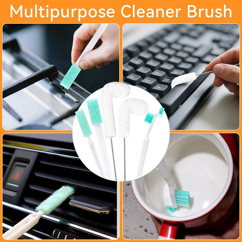 AUGHOA Sets,10 Ice Machine Cleaner Brush Pcs Ice Maker Cleaner Tools with Crevice Cleaning Brush and Scrub Sponge