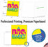 The Best Card Company 1 Jumbo Birthday Hands Sign Language Card w/Envelope, 8.5 x 11 Inc, Signing Card for Birthdays.