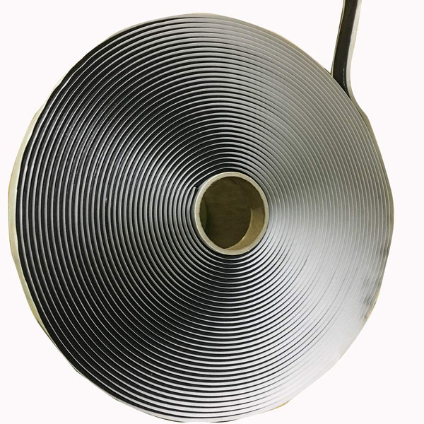 WELSTIK Black Butyl Seal Tape 1/8 Inch x 1 Inch x 30 Foot for RV Repair, Window, Boat Sealing