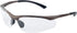 Boll Safety 253-CT-40044 Contour Safety Eyewear, Semi-Rimless Nylon Frame, Clear Anti-Fog Lens