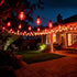 15 Pack S14 Bulbs, 2 Bulbs E26 Bulbs, 120V LED Red String Light Shatterproof Watt Replacement for Outdoor String Light