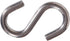 Hillman 4291 Stainless Steel S Hook, 1-1/2", 15 Pieces